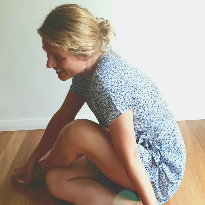 Georgia a wollongong based yoga and barre teacher